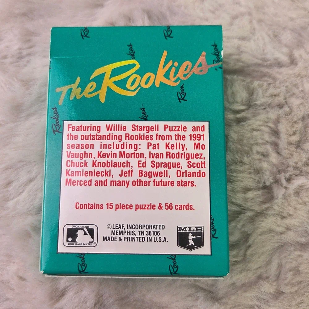1991 Donruss The Rookies Baseball Card Set 56 Cards with Puzzle Sealed